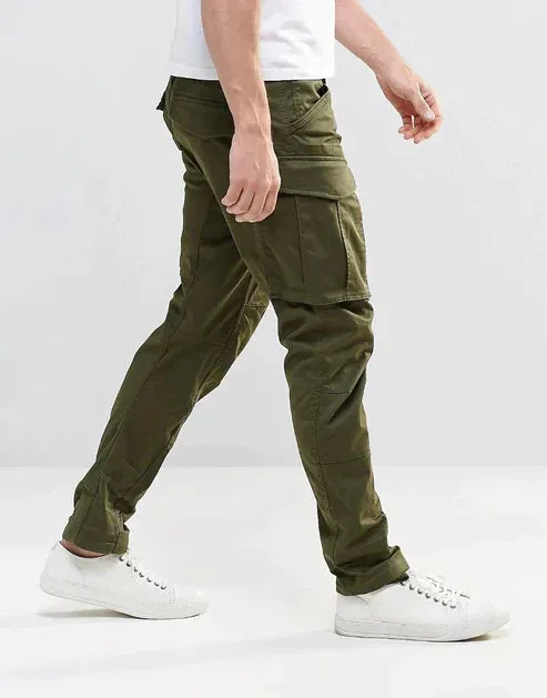 Modische Herren Cargo: Vielfach-Taschen Design