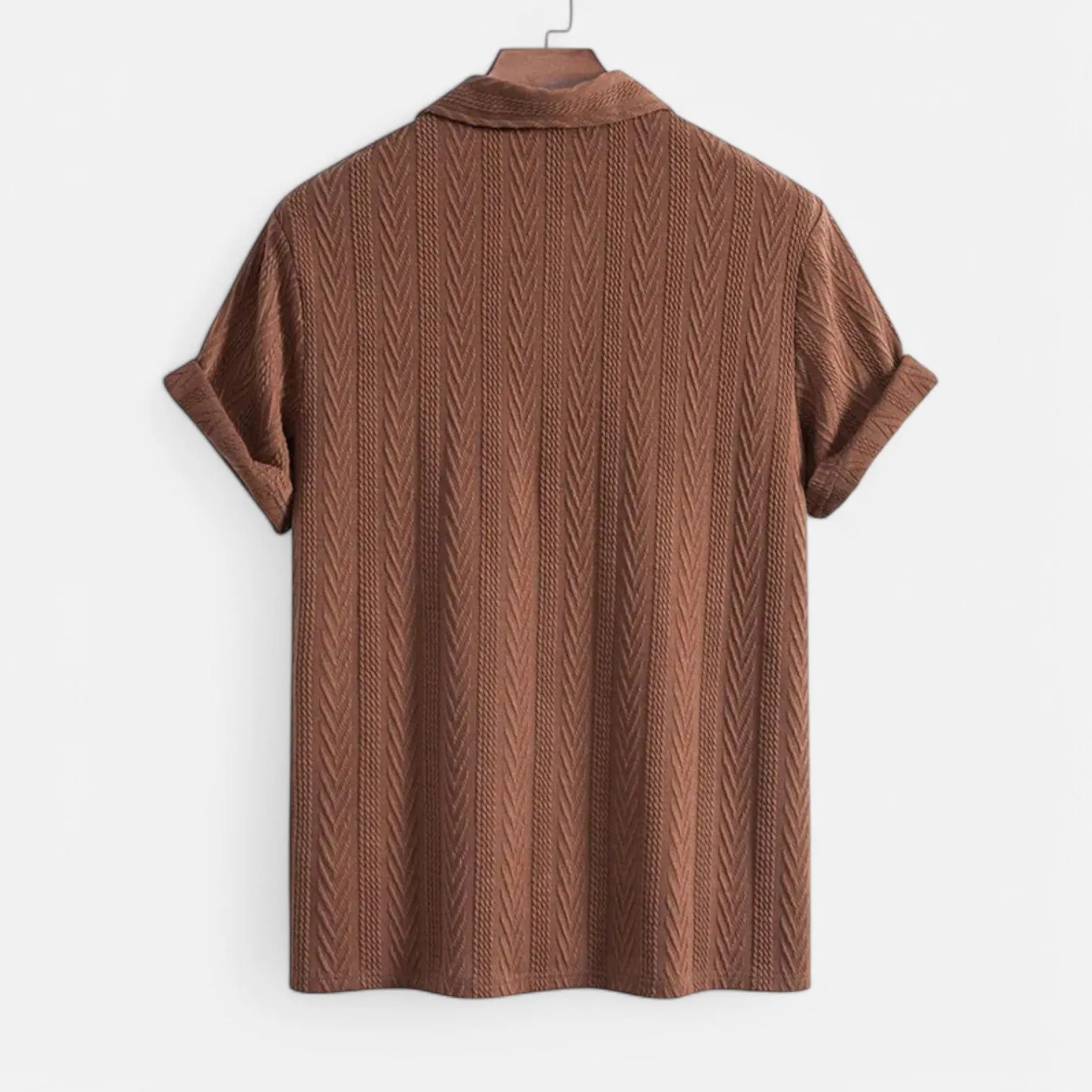 Monacogents | Textured Polo T-Shirt – Understated Cool, Elevated Craft