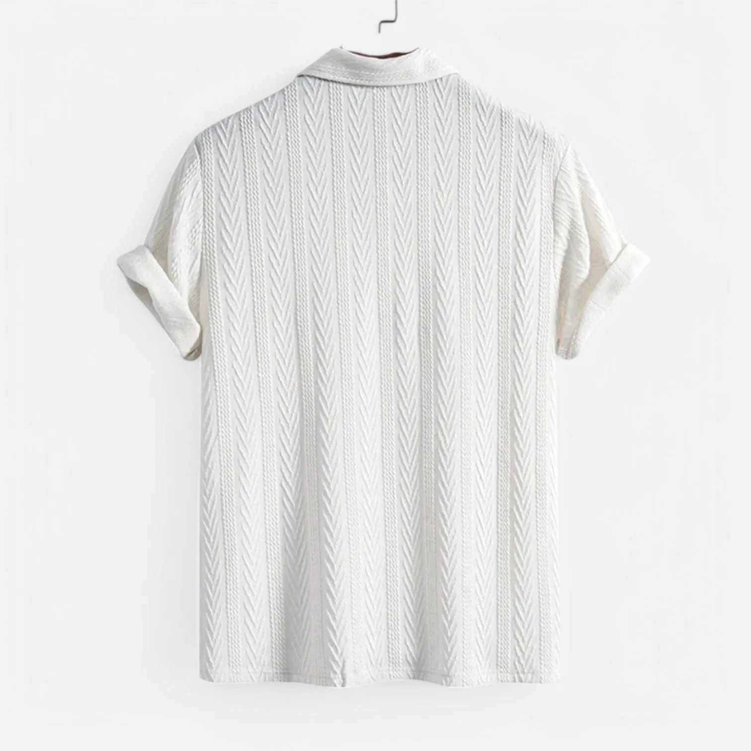 Monacogents | Textured Polo T-Shirt – Understated Cool, Elevated Craft