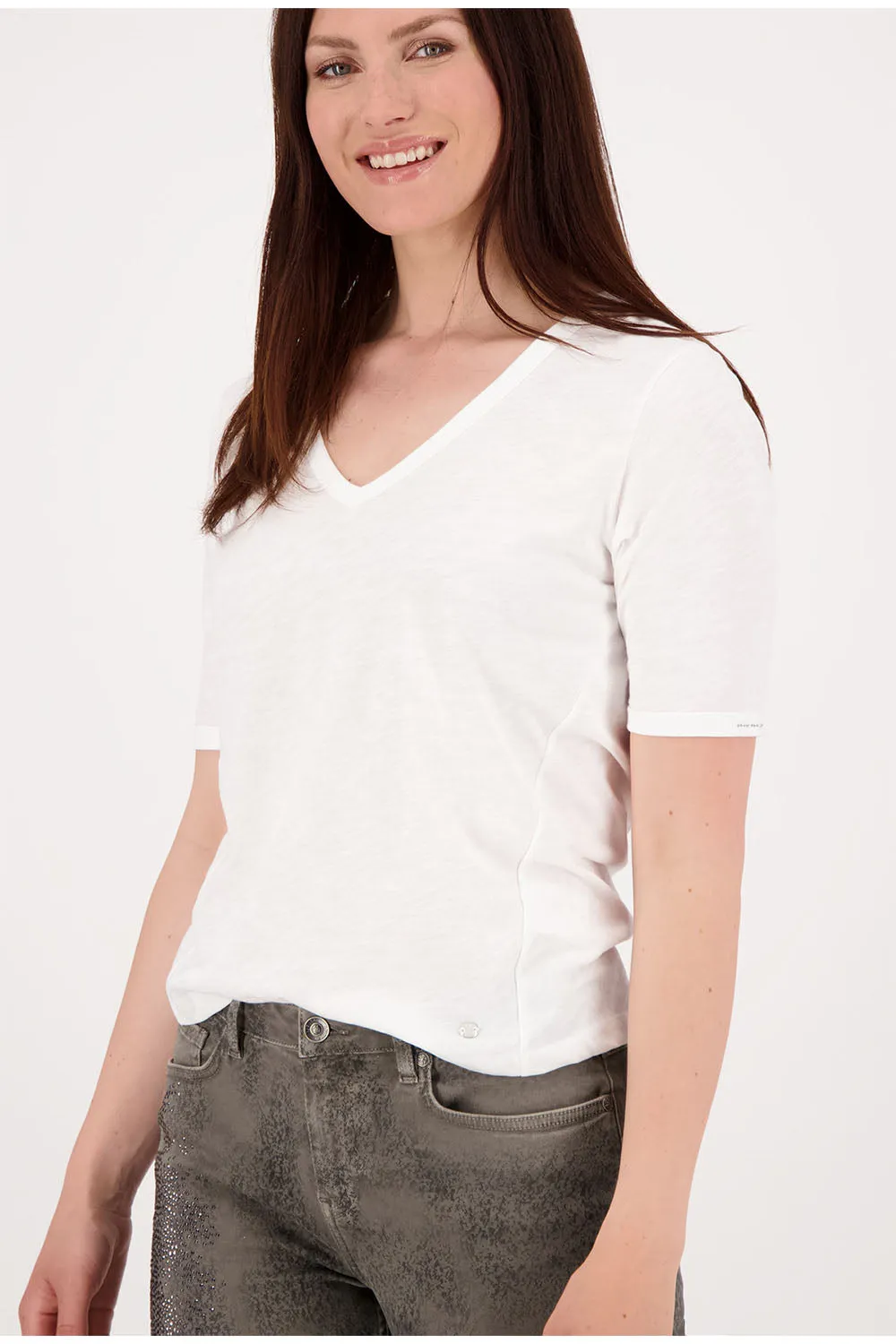 Monari Basic V Neck T-Shirt M805417