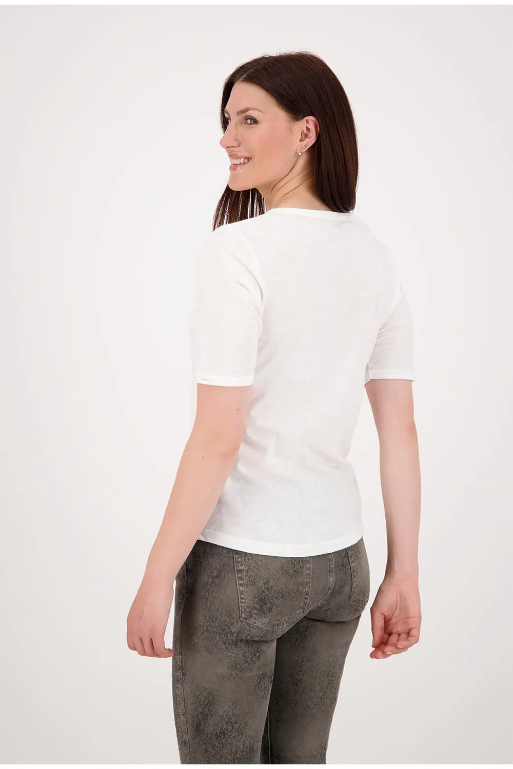 Monari Basic V Neck T-Shirt M805417