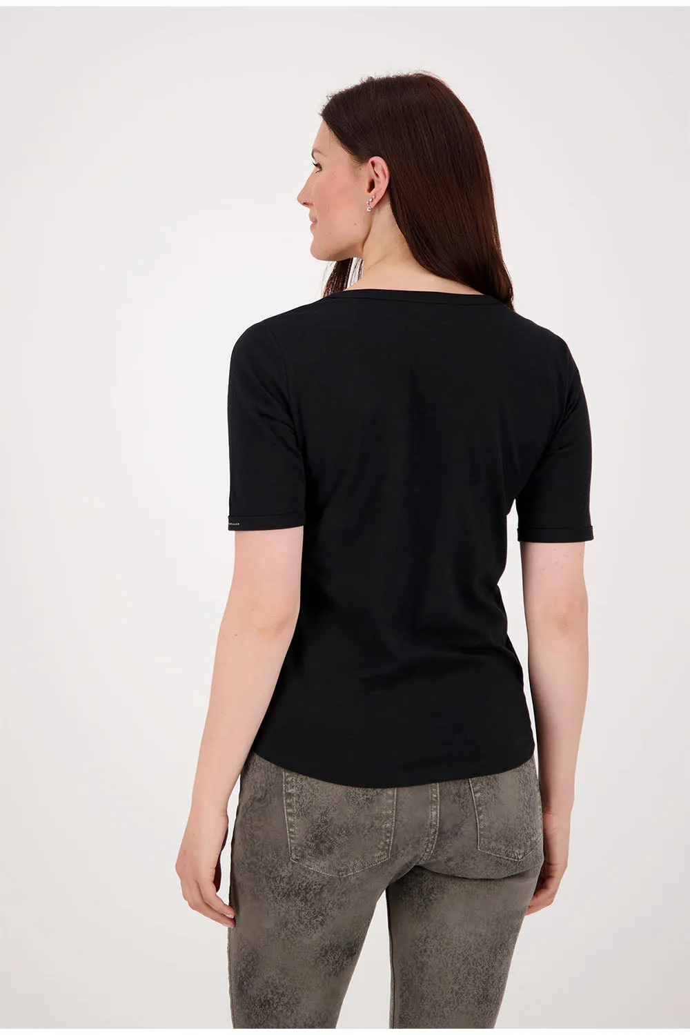 Monari Basic V Neck T-Shirt M805417