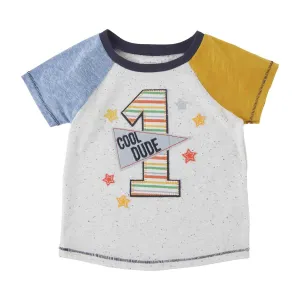 Mud Pie Birthday Boy Shirt - 1 Cool Dude