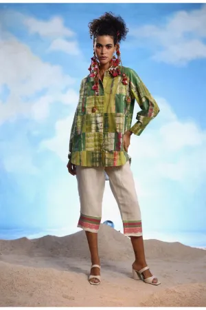 MULTI PATCHWORK SHIRT