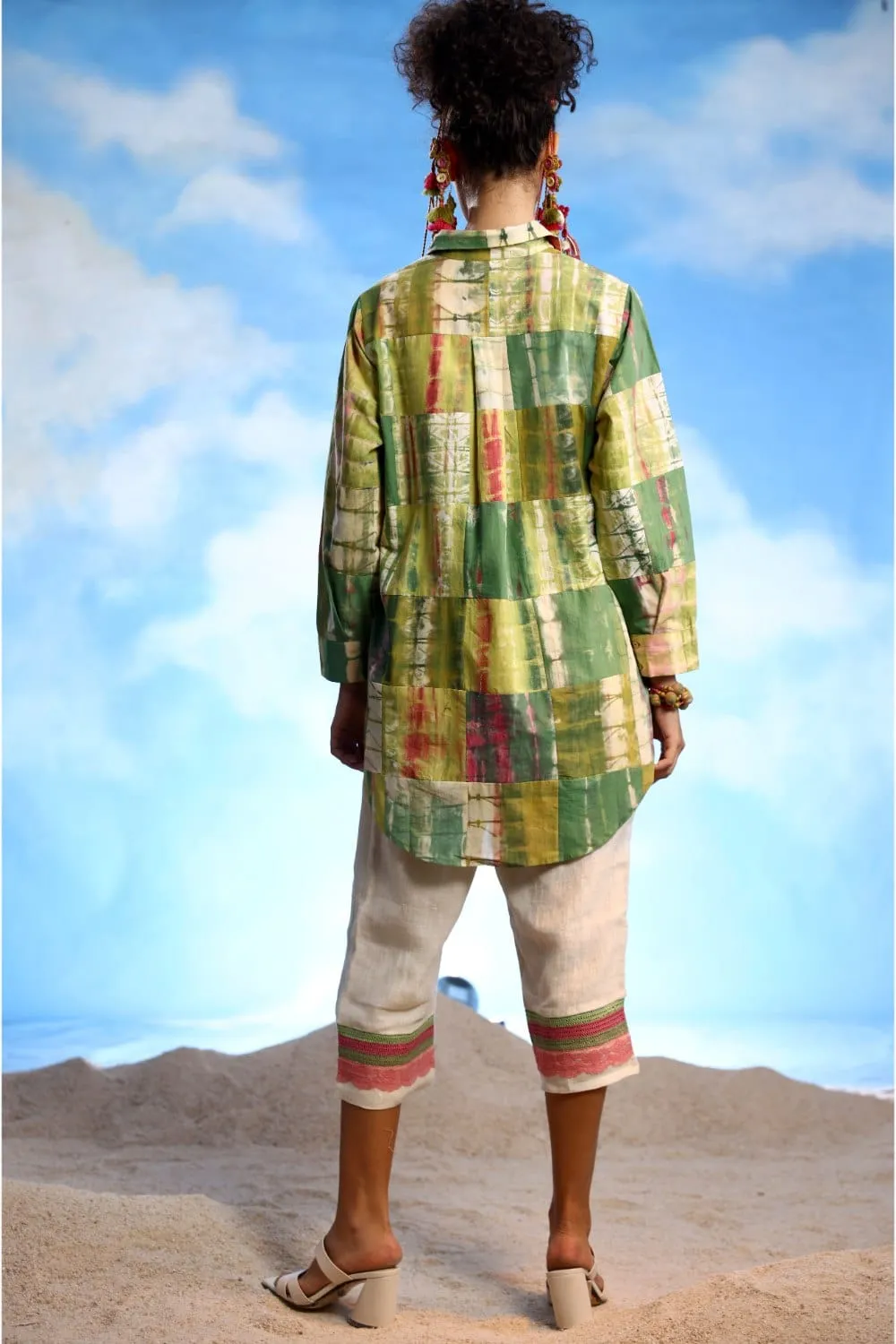 MULTI PATCHWORK SHIRT