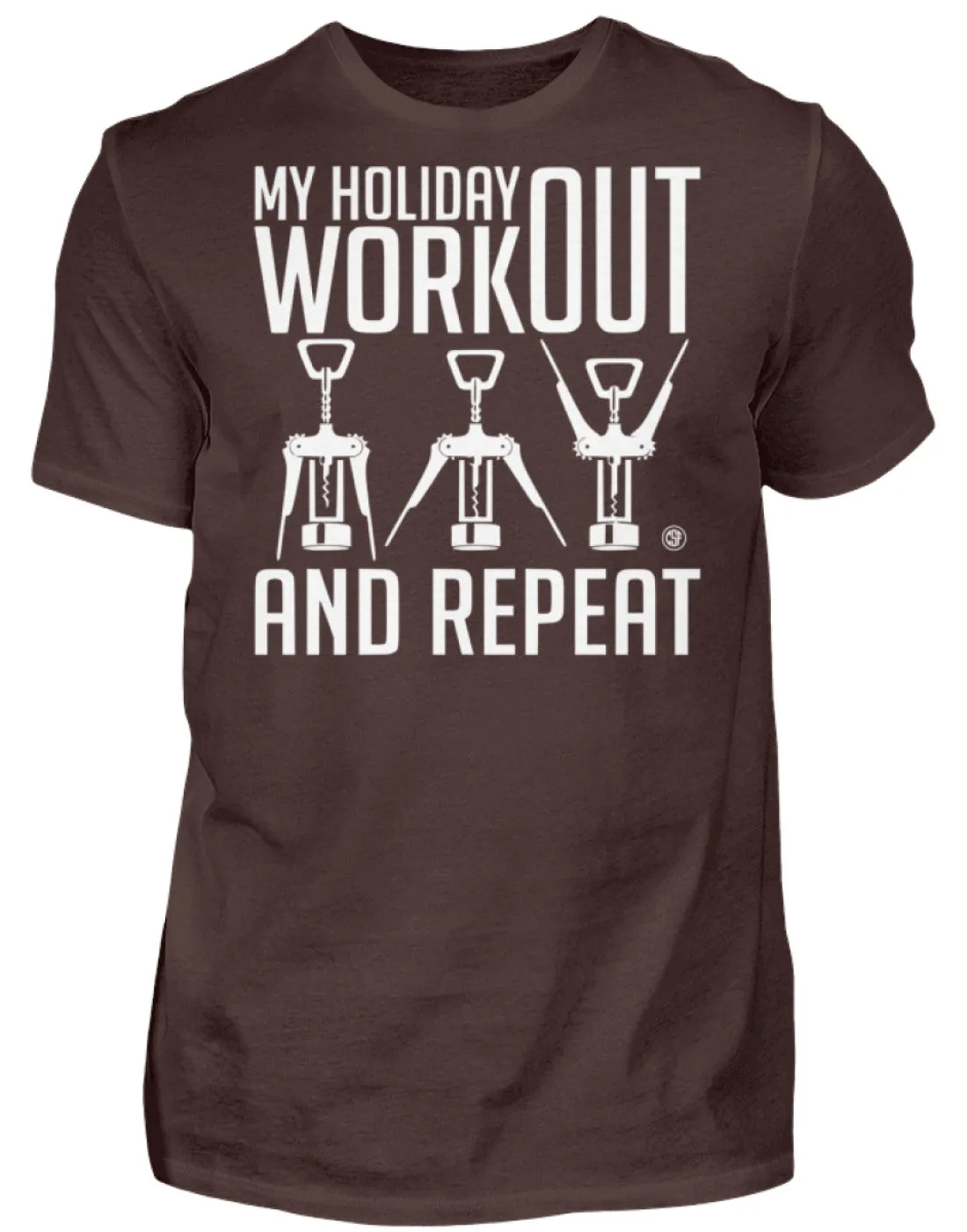 My Holiday Workout and Repeat  - Herren Shirt