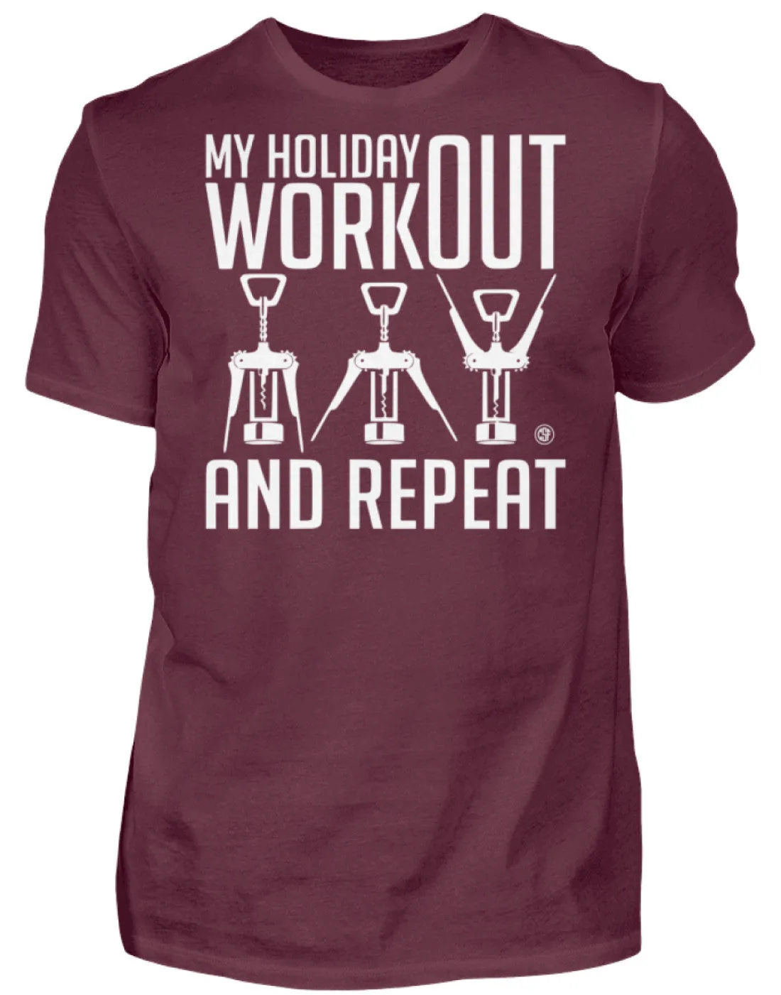 My Holiday Workout and Repeat  - Herren Shirt