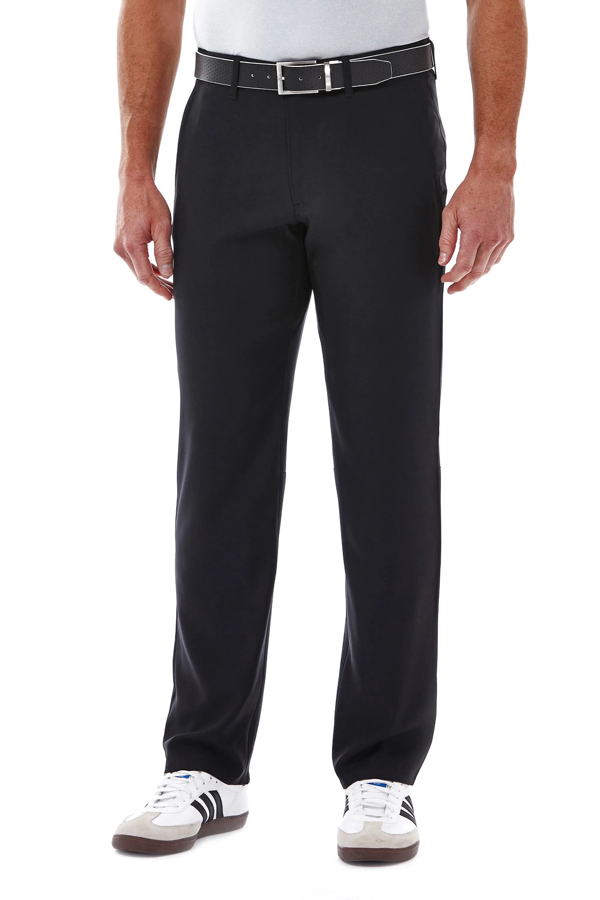New with tags! Haggar InMotion Active Pant straight fit with superflex waistband! Charcoal Grey Sz 40X30