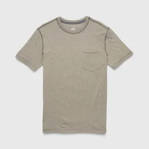 NICK RAW EDGE SLUB POCKET TEE