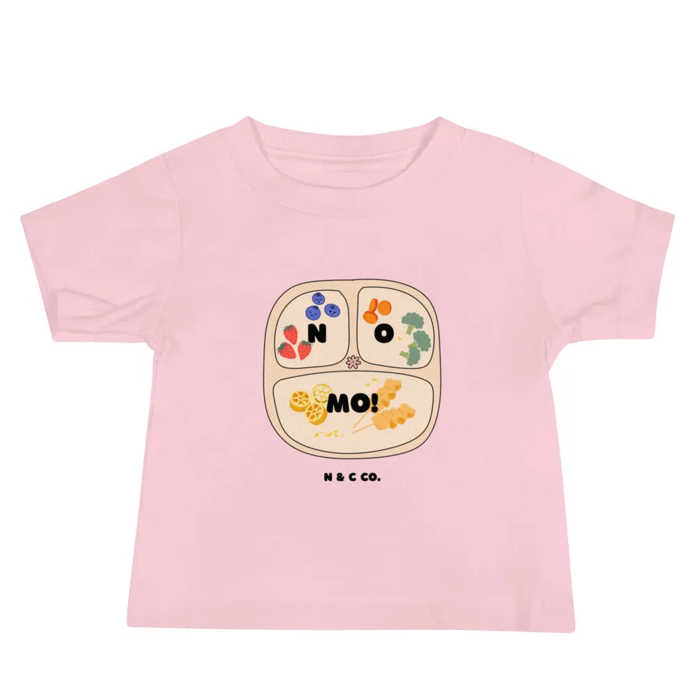No Mo! (Plate) Baby Jersey Short Sleeve Tee