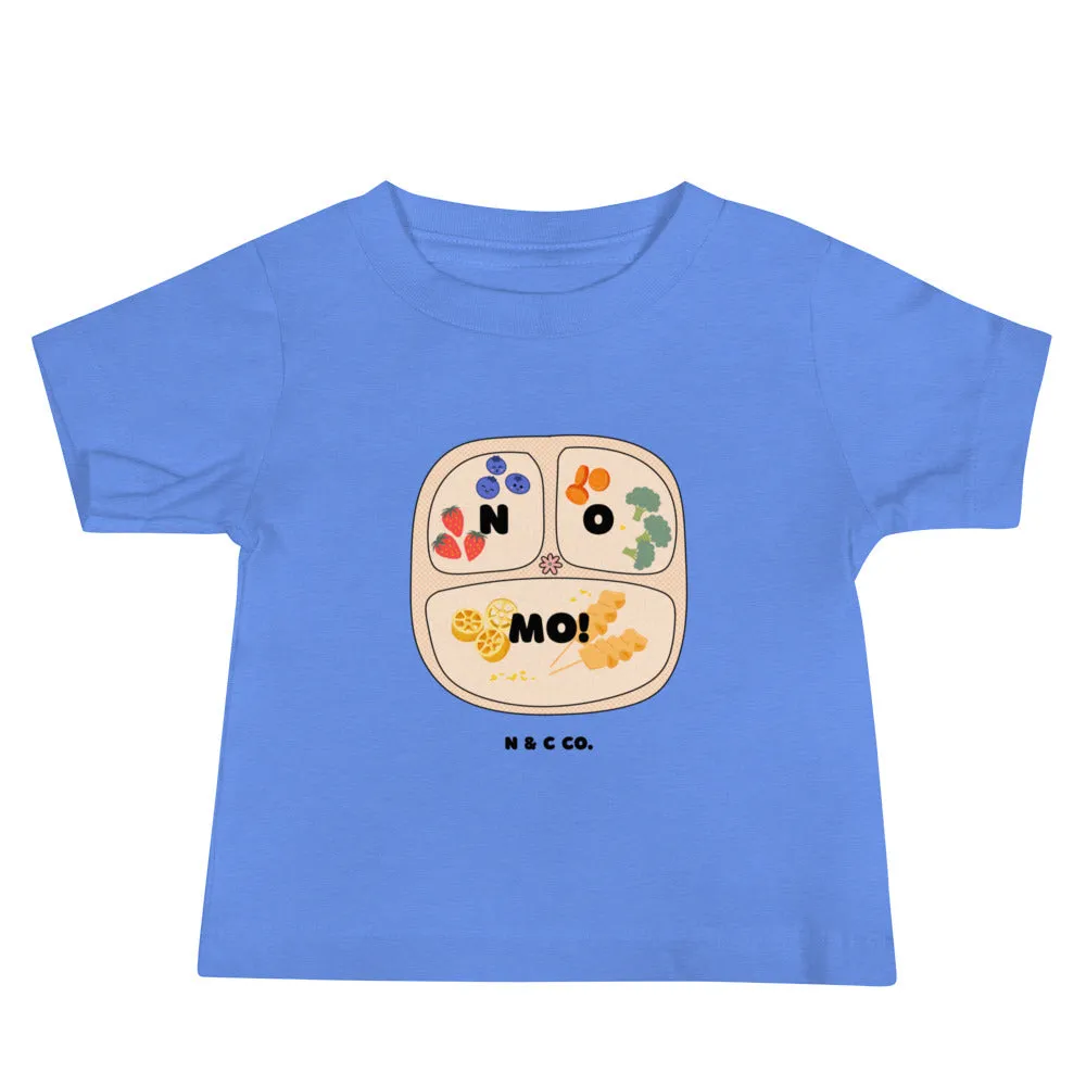 No Mo! (Plate) Baby Jersey Short Sleeve Tee