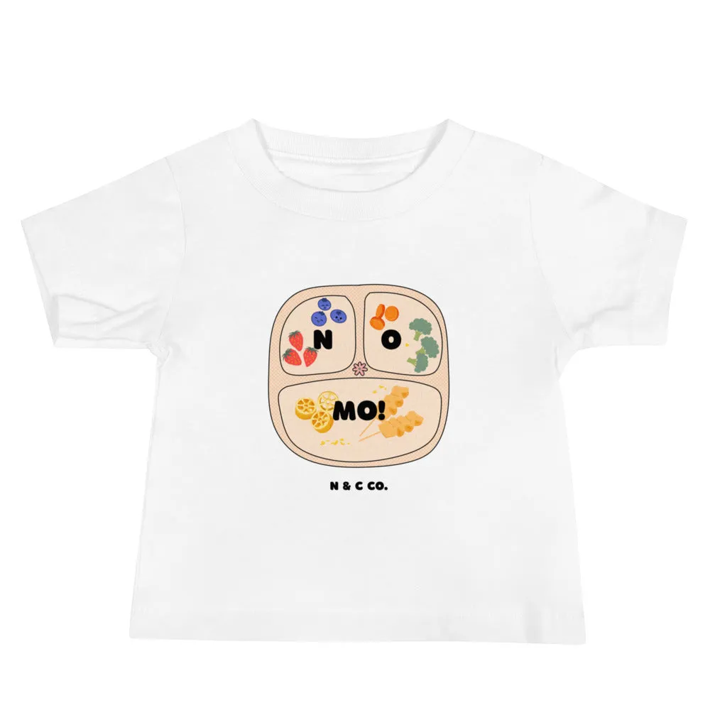 No Mo! (Plate) Baby Jersey Short Sleeve Tee