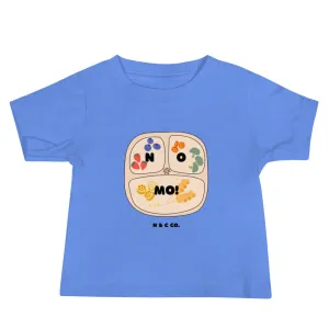 No Mo! (Plate) Baby Jersey Short Sleeve Tee
