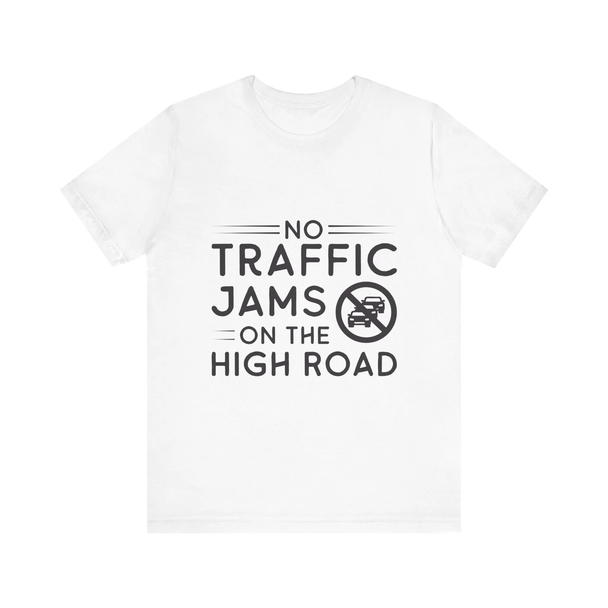 No Traffic Jams On The High Road Men's Graphic T-Shirt
