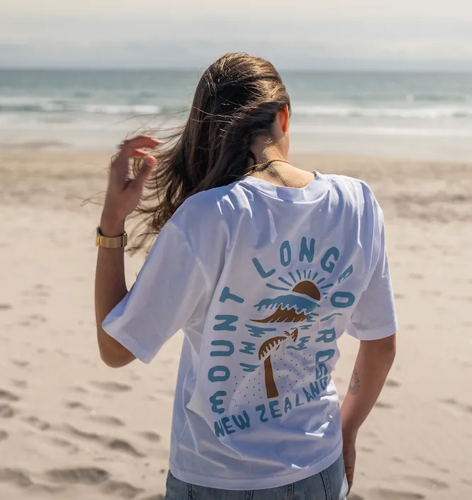 North Island Boyfriend Tee - White
