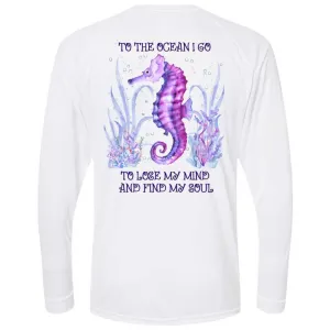 Ocean Soul Performance Sun Shirt (White)