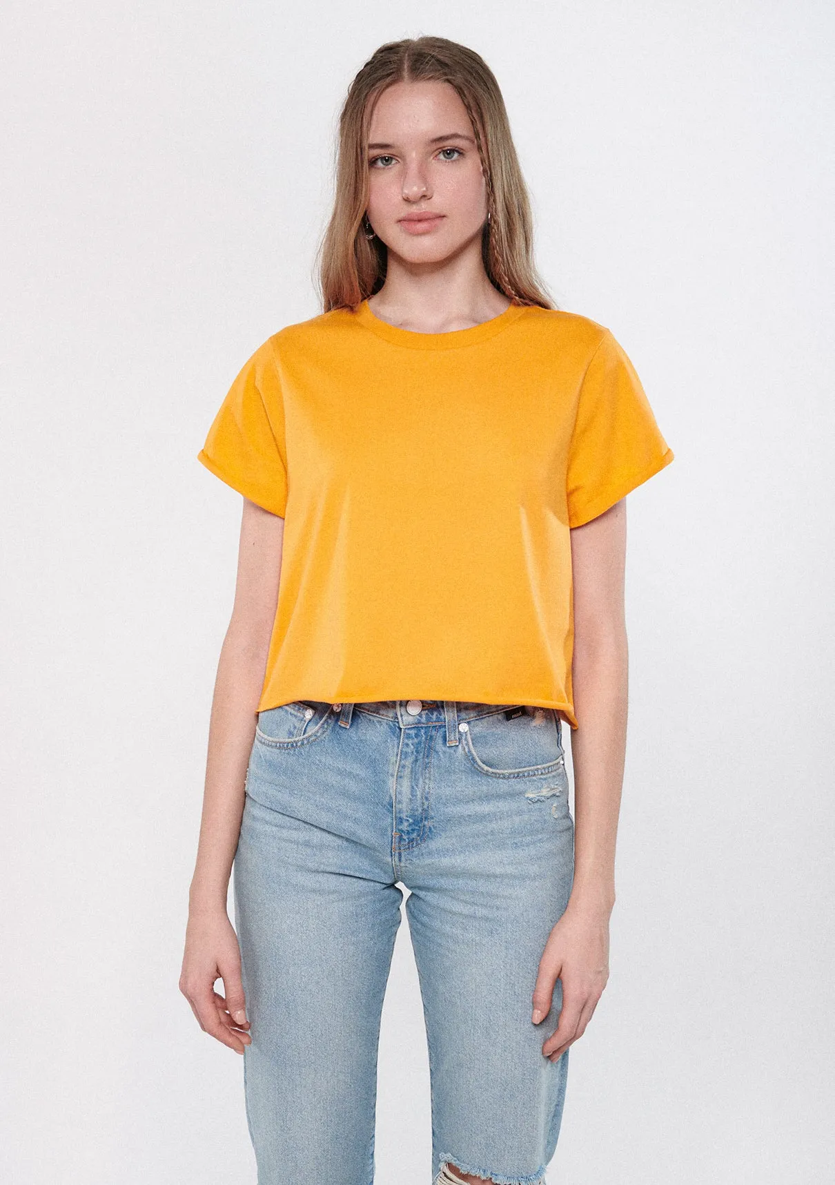 Orange Basic T-Shirt