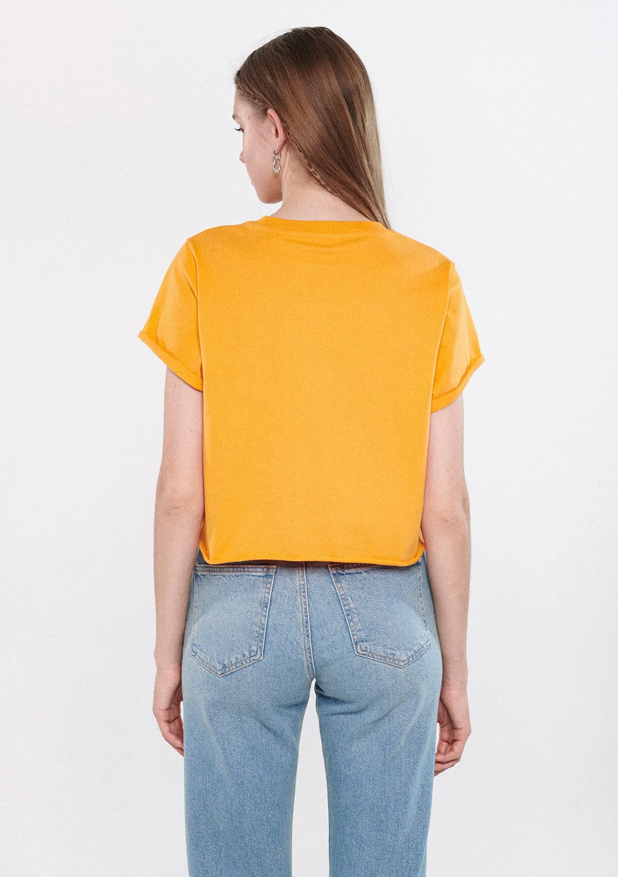 Orange Basic T-Shirt