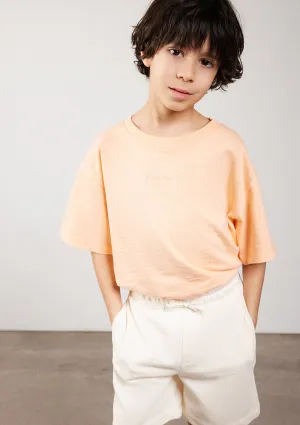 Orange Organic Cotton Basic T-Shirt
