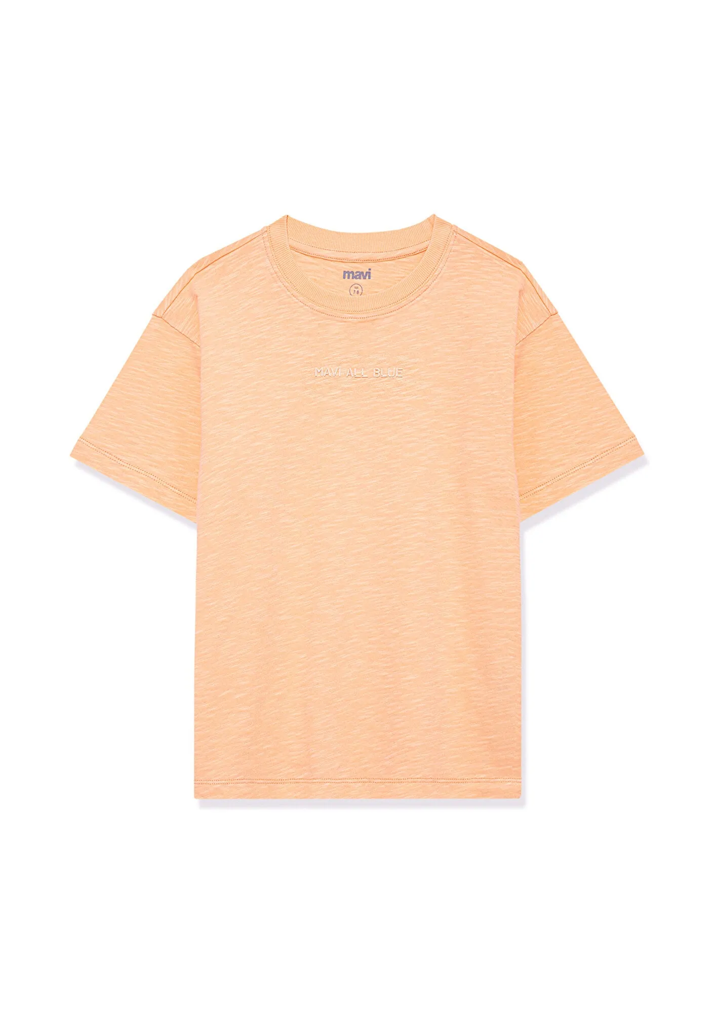 Orange Organic Cotton Basic T-Shirt
