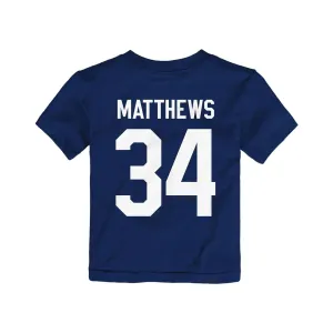 Outer Stuff N&N Primary Logo Infant Shortsleeve Shirt - Toronto Maple Leafs Auston Matthews