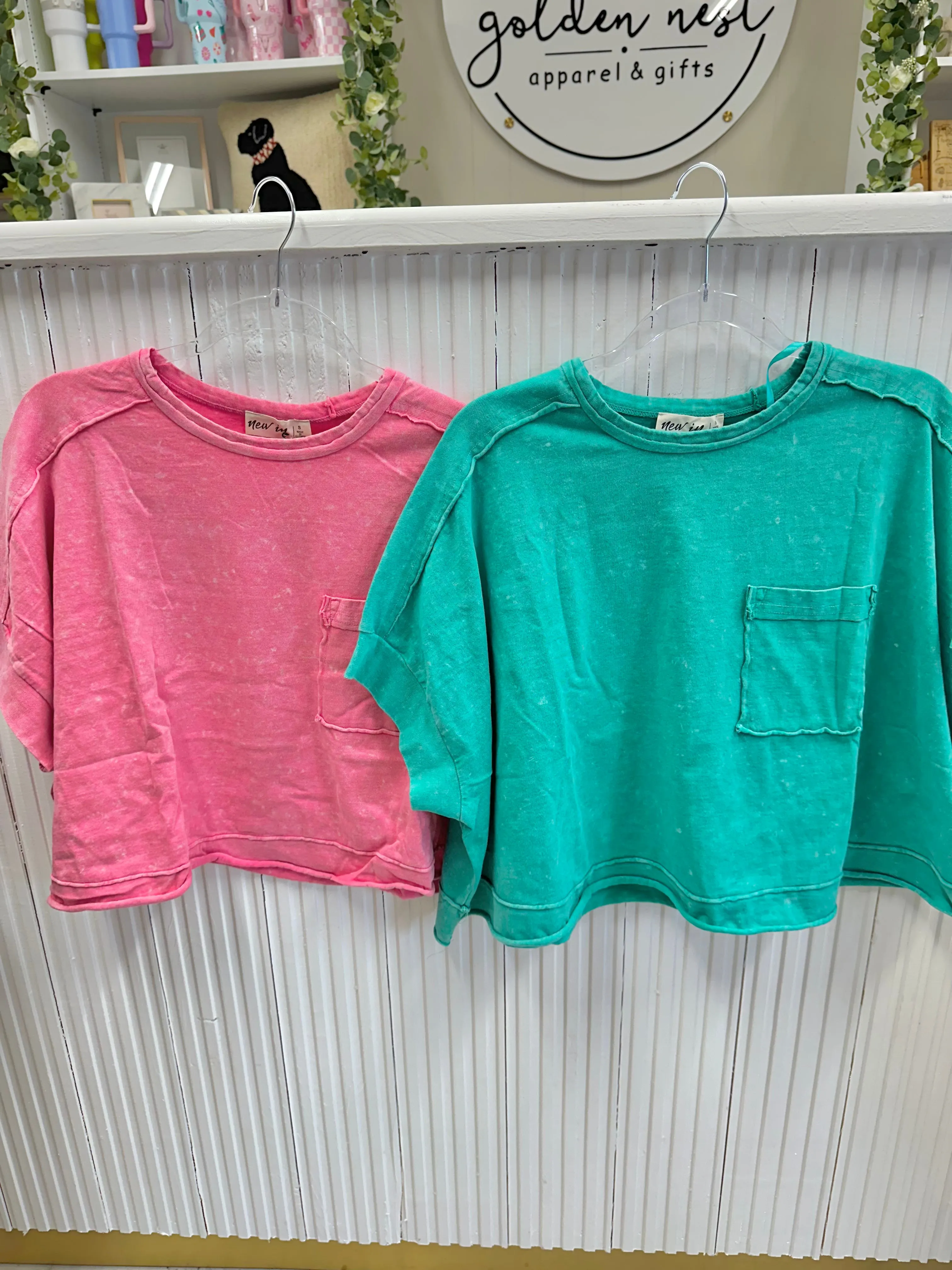 Oversized Crop Comfy Tee