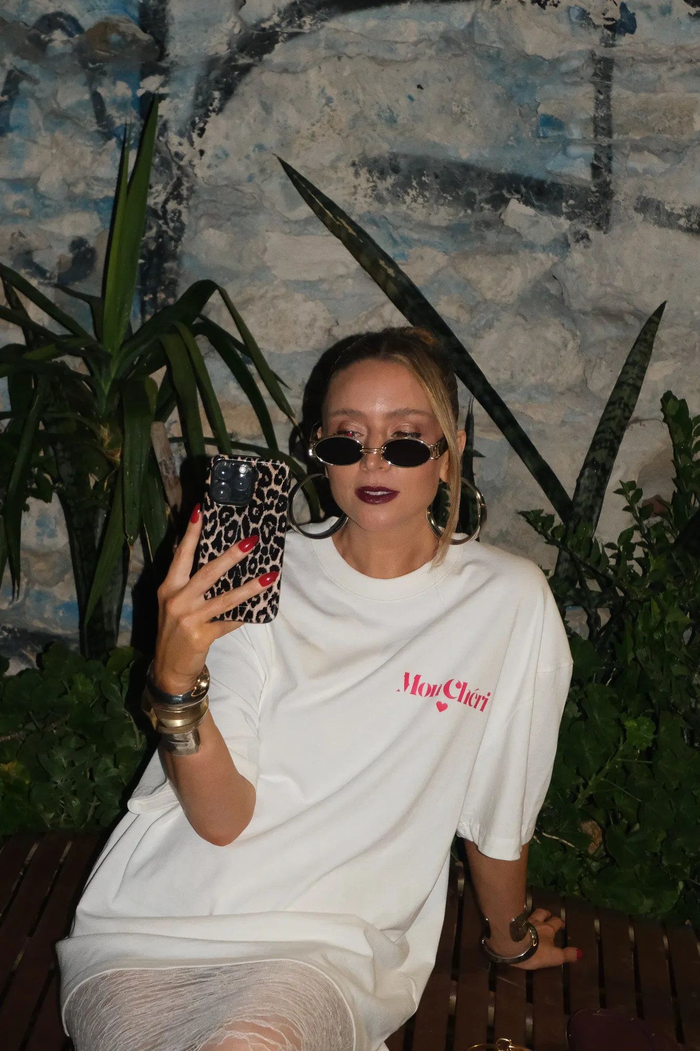 Oversized Heart Tee - Mon Chéri