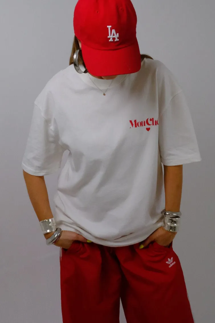 Oversized Heart Tee - Mon Chéri
