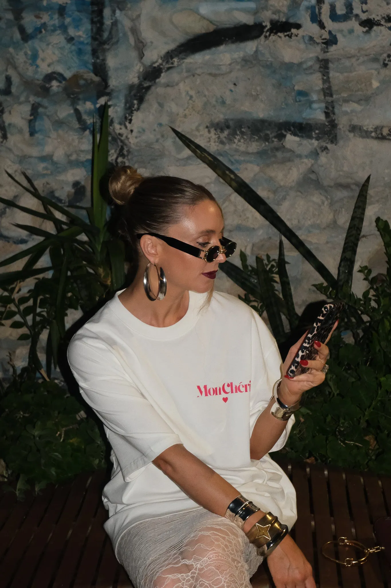 Oversized Heart Tee - Mon Chéri