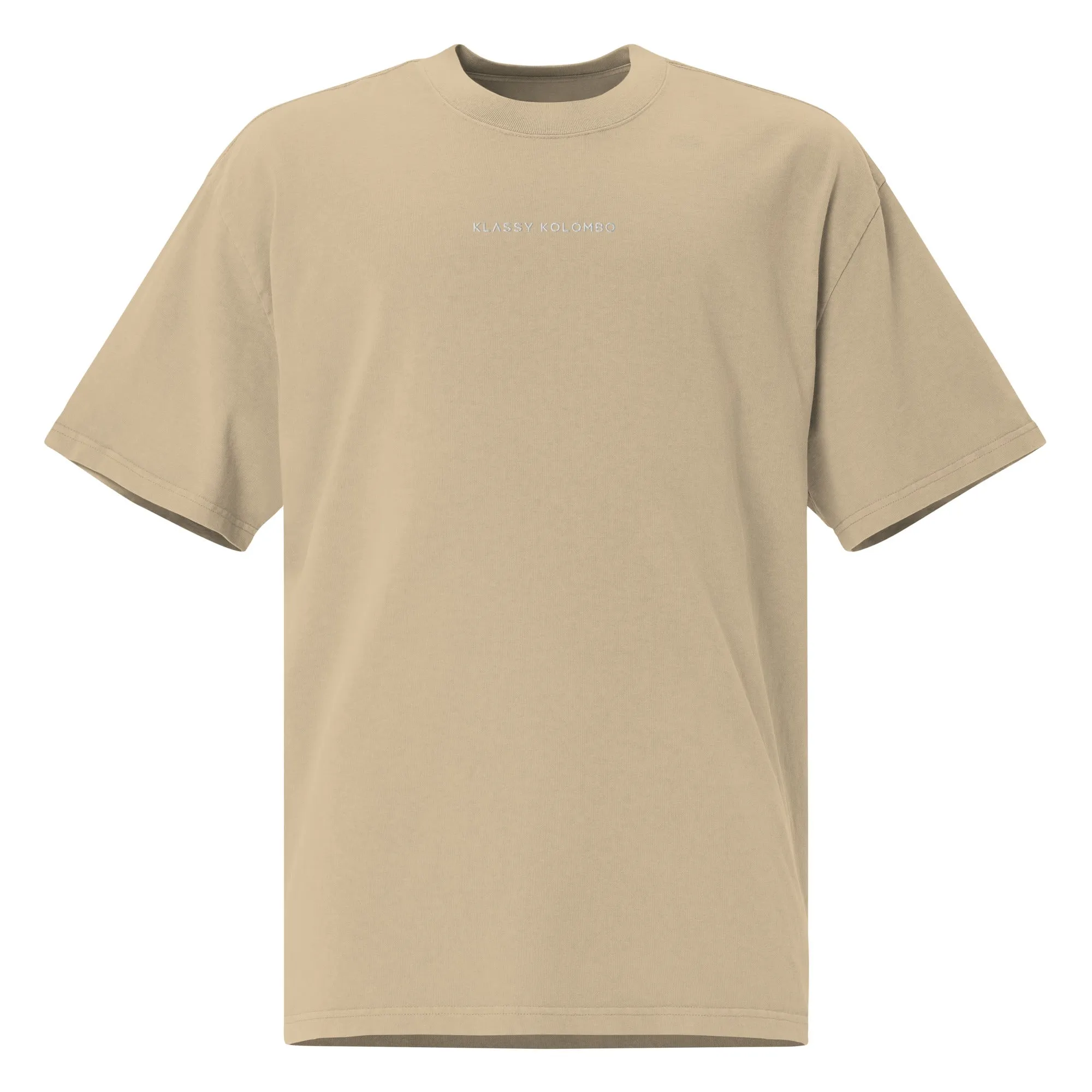 Oversized 'Klassy Kolombo' faded t-shirt