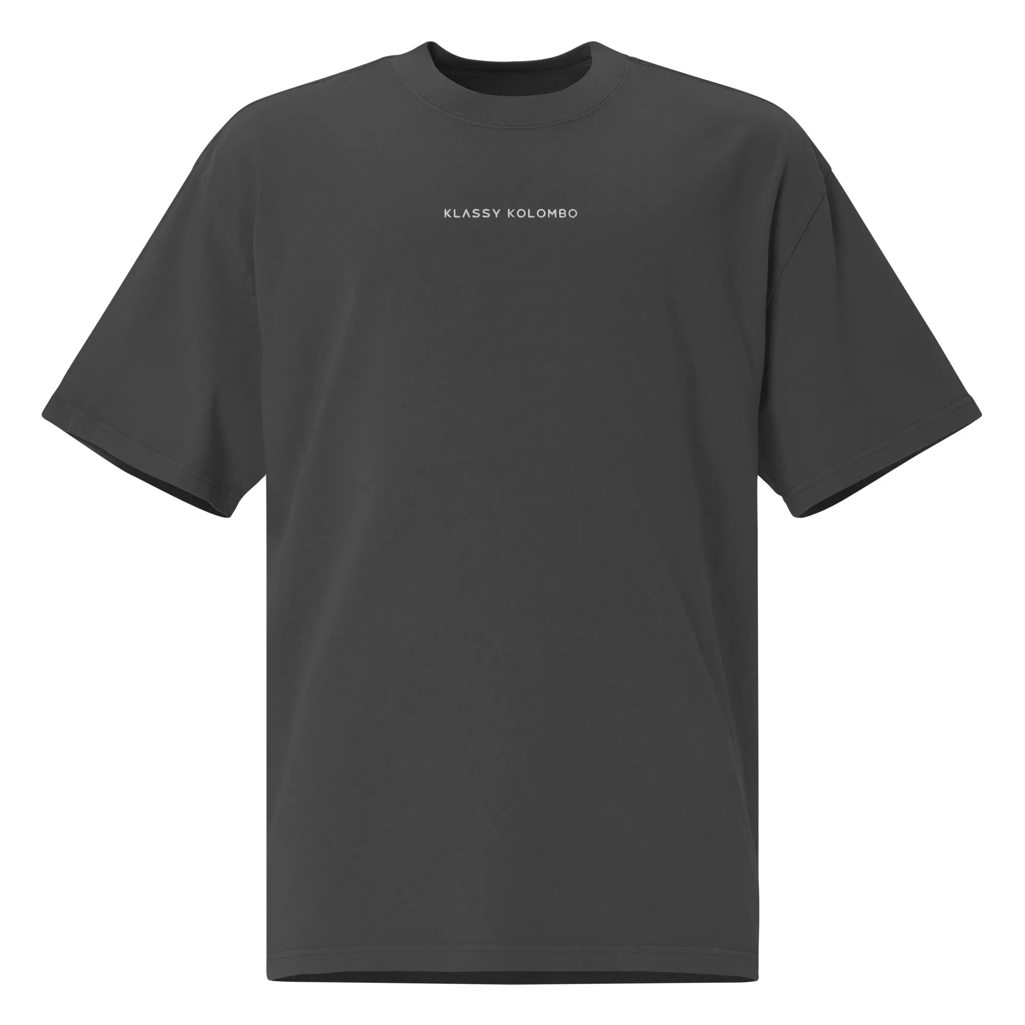 Oversized 'Klassy Kolombo' faded t-shirt