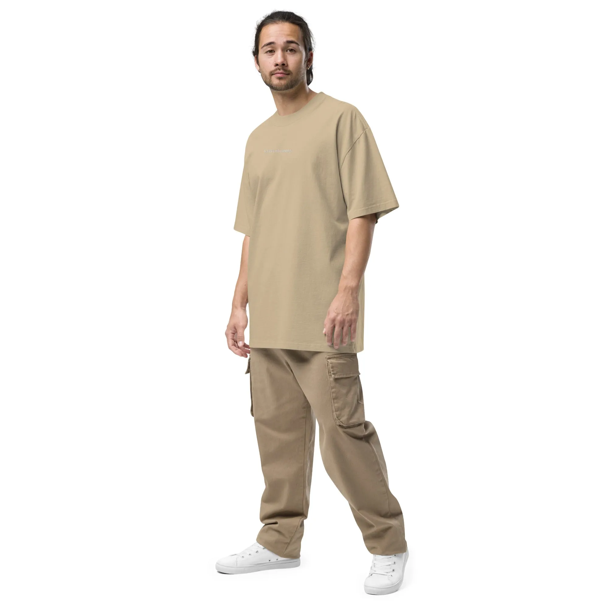Oversized 'Klassy Kolombo' faded t-shirt
