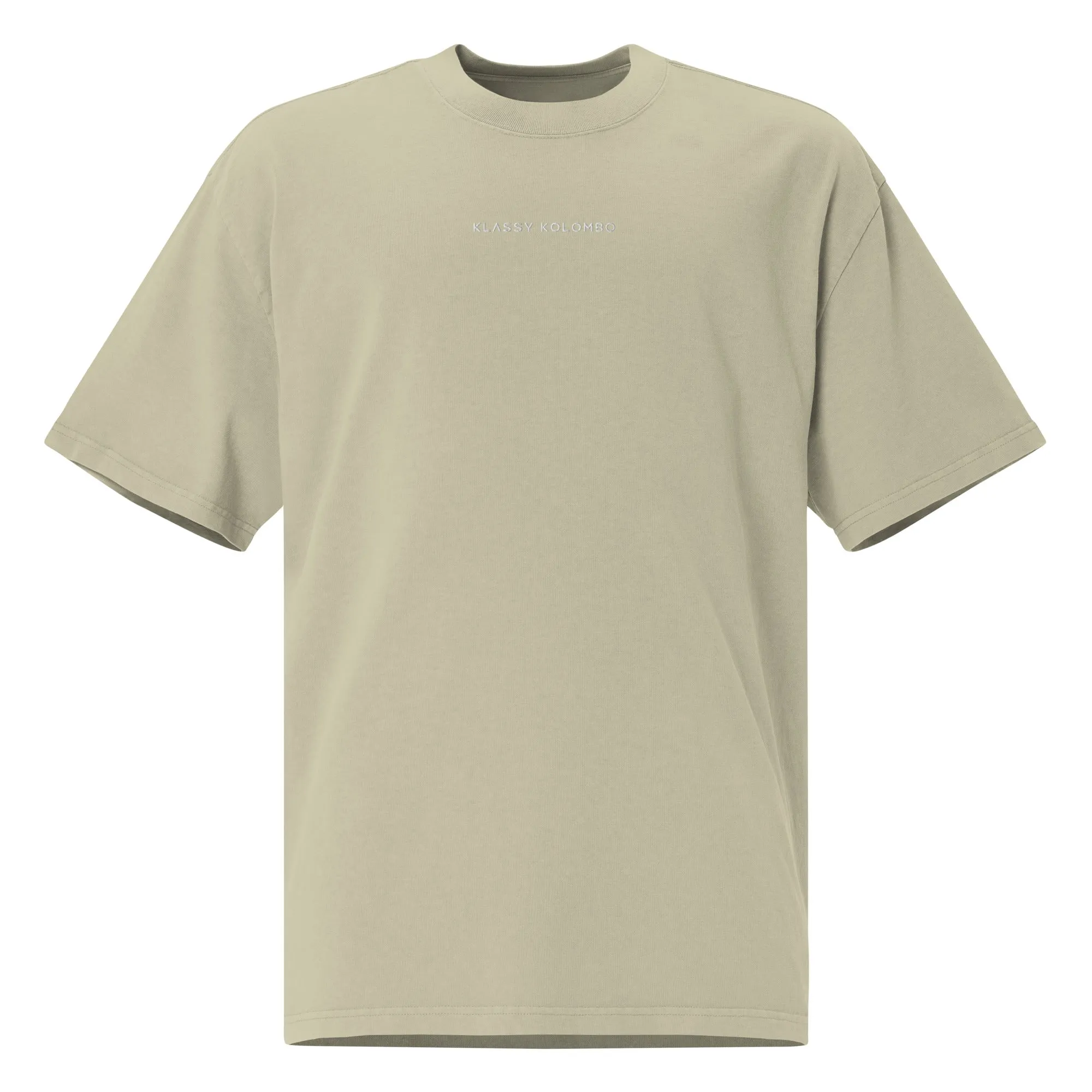 Oversized 'Klassy Kolombo' faded t-shirt