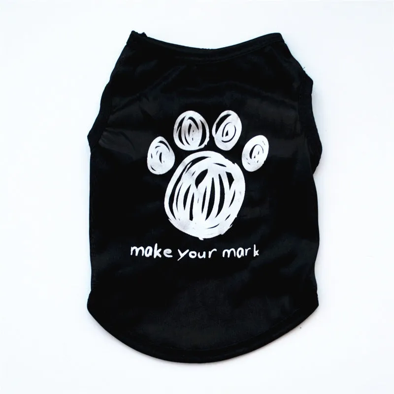 Pet Clothes Dog Clothes All-polyester Ultra-thin Breathable Good Sister Small Dog Pet Vest
