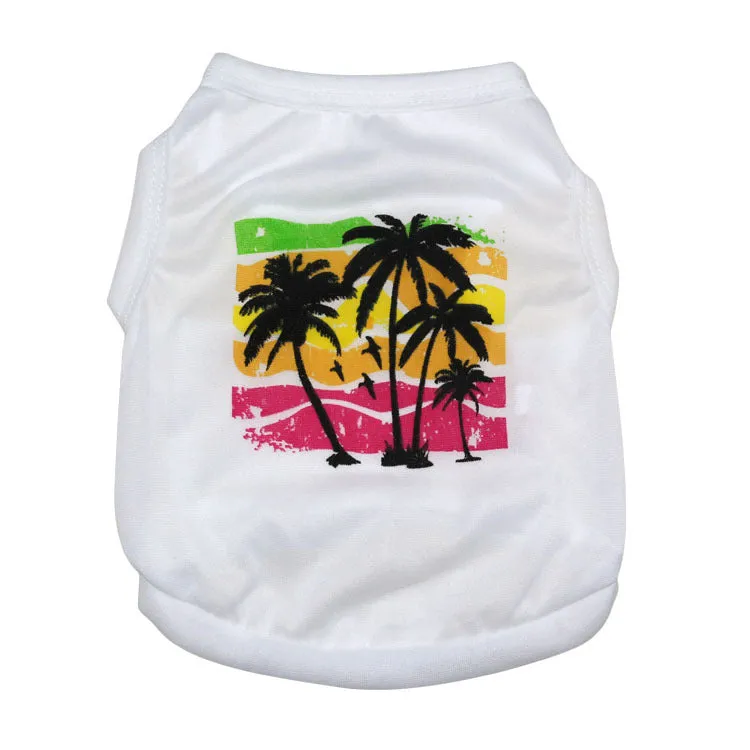 Pet Clothes Dog Clothes All-polyester Ultra-thin Breathable Good Sister Small Dog Pet Vest