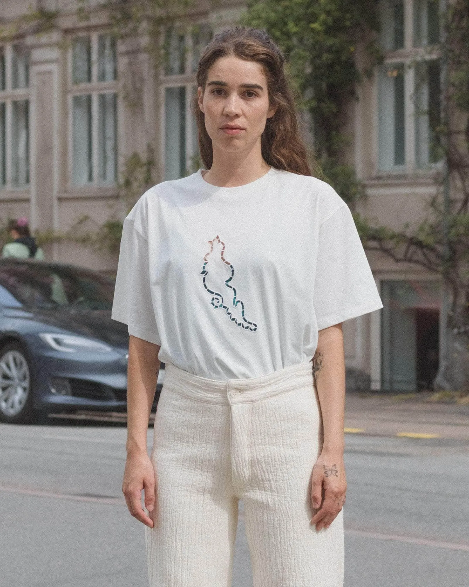 Ponte Loose Tee Shirt