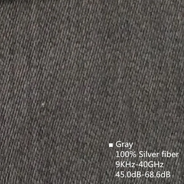Pro-Silver Fiber Electromagnetic radiation protective hooded zipper vest