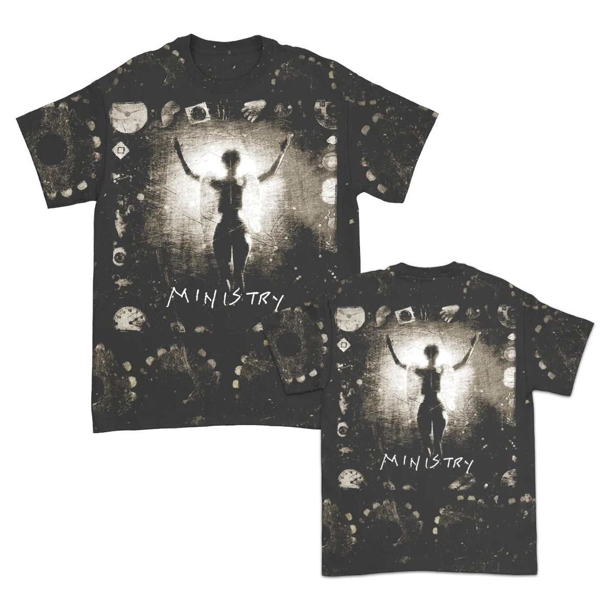 Psalm: 69 All Over Print T-Shirt (Black)