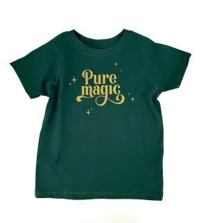 Pure Magic Tee, Gold Glitter