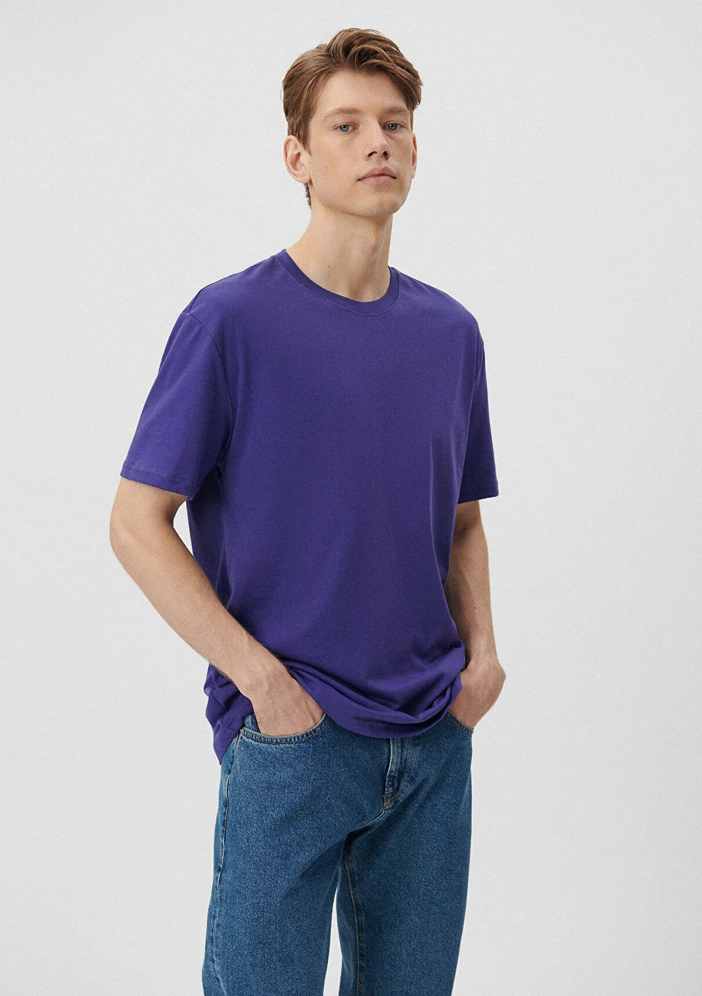 Purple Basic T-Shirt