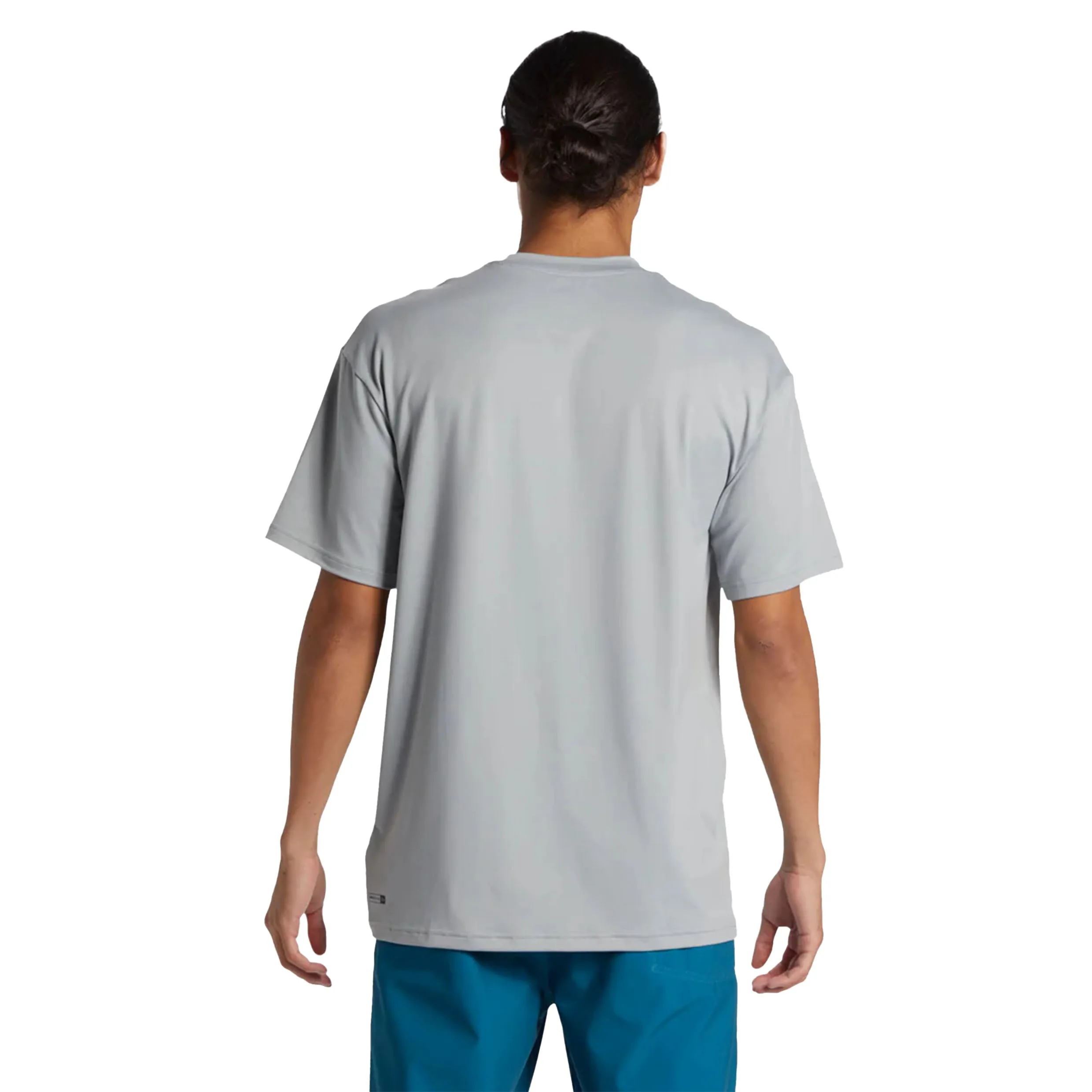 QUIKSILVER DNA BUBBLE LOGO SURF TEE QUARRY