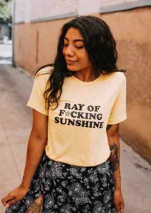 Ray of F★cking Sunshine - Boyfriend Tee