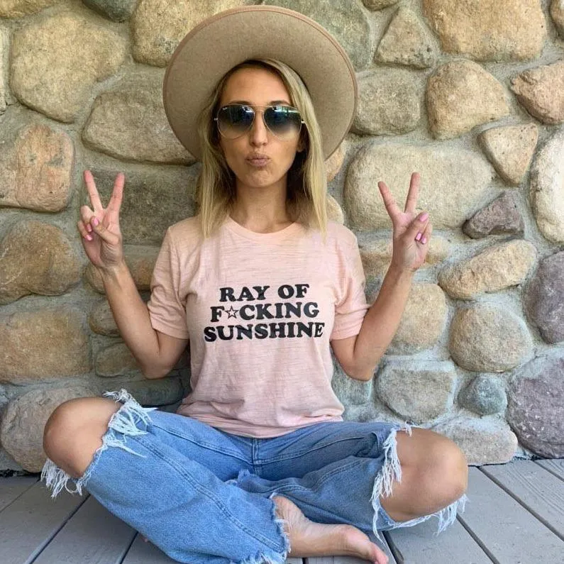 Ray of F★cking Sunshine - Boyfriend Tee