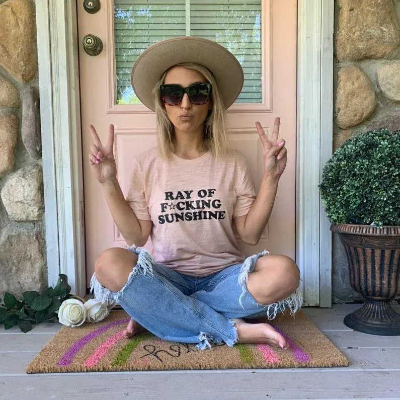 Ray of F★cking Sunshine - Boyfriend Tee