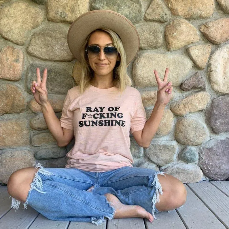 Ray of F★cking Sunshine - Boyfriend Tee