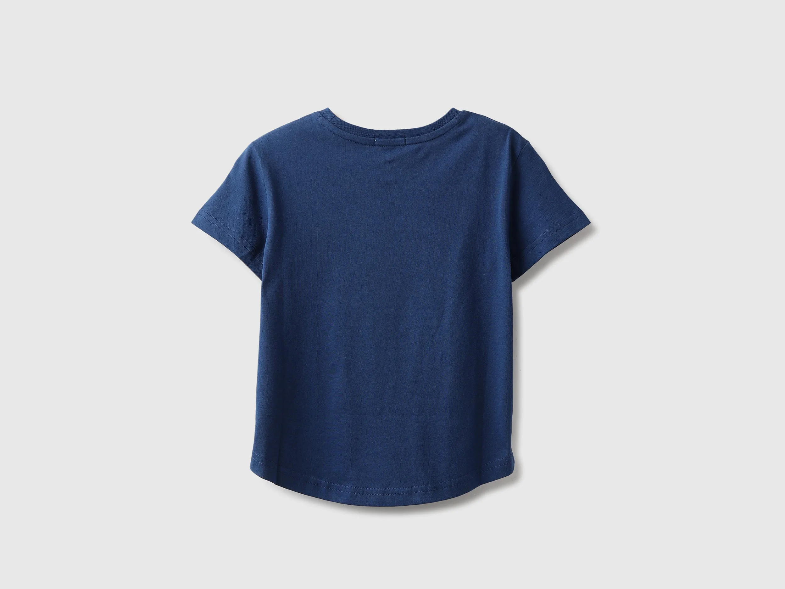 Regular Fit Round Neck Embellished Tshirt