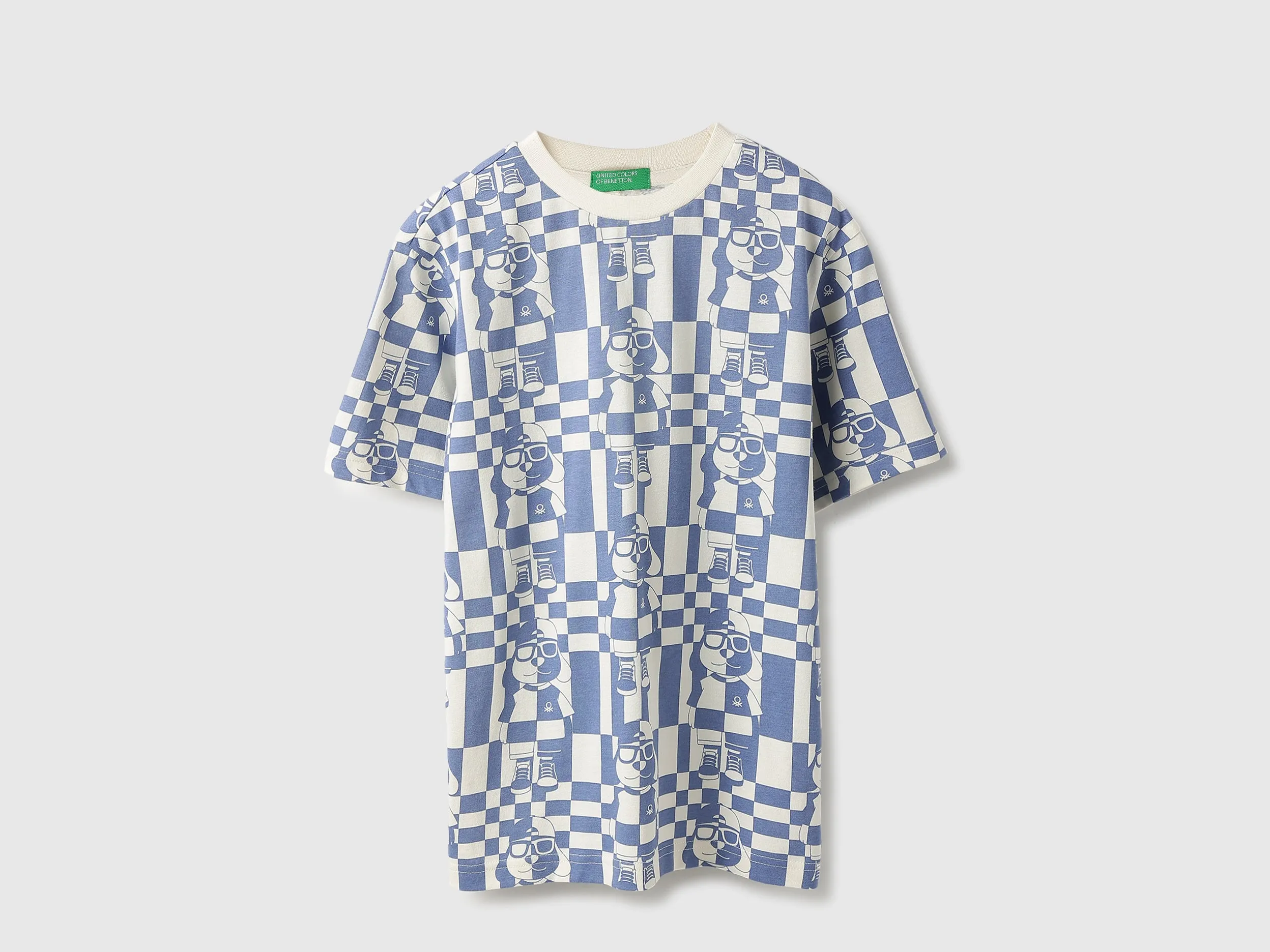 Regular Fit Round Neck Printed Tshirt