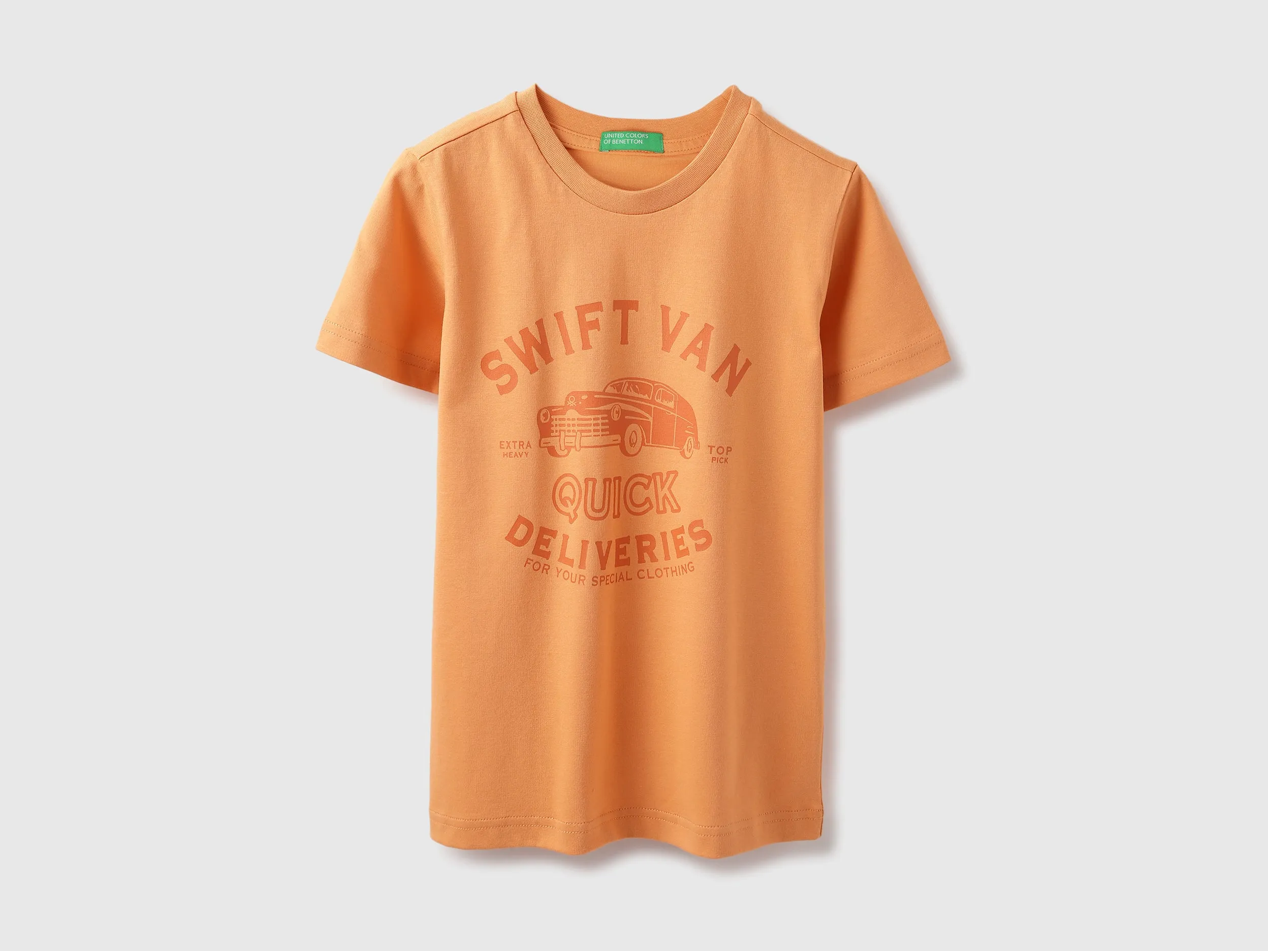 Regular Fit Round Neck Typography T-shirt