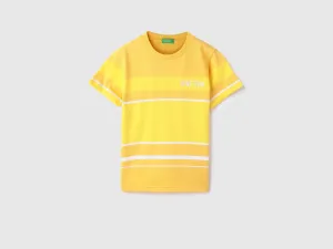 Regular Round Neck Striped T-Shirt