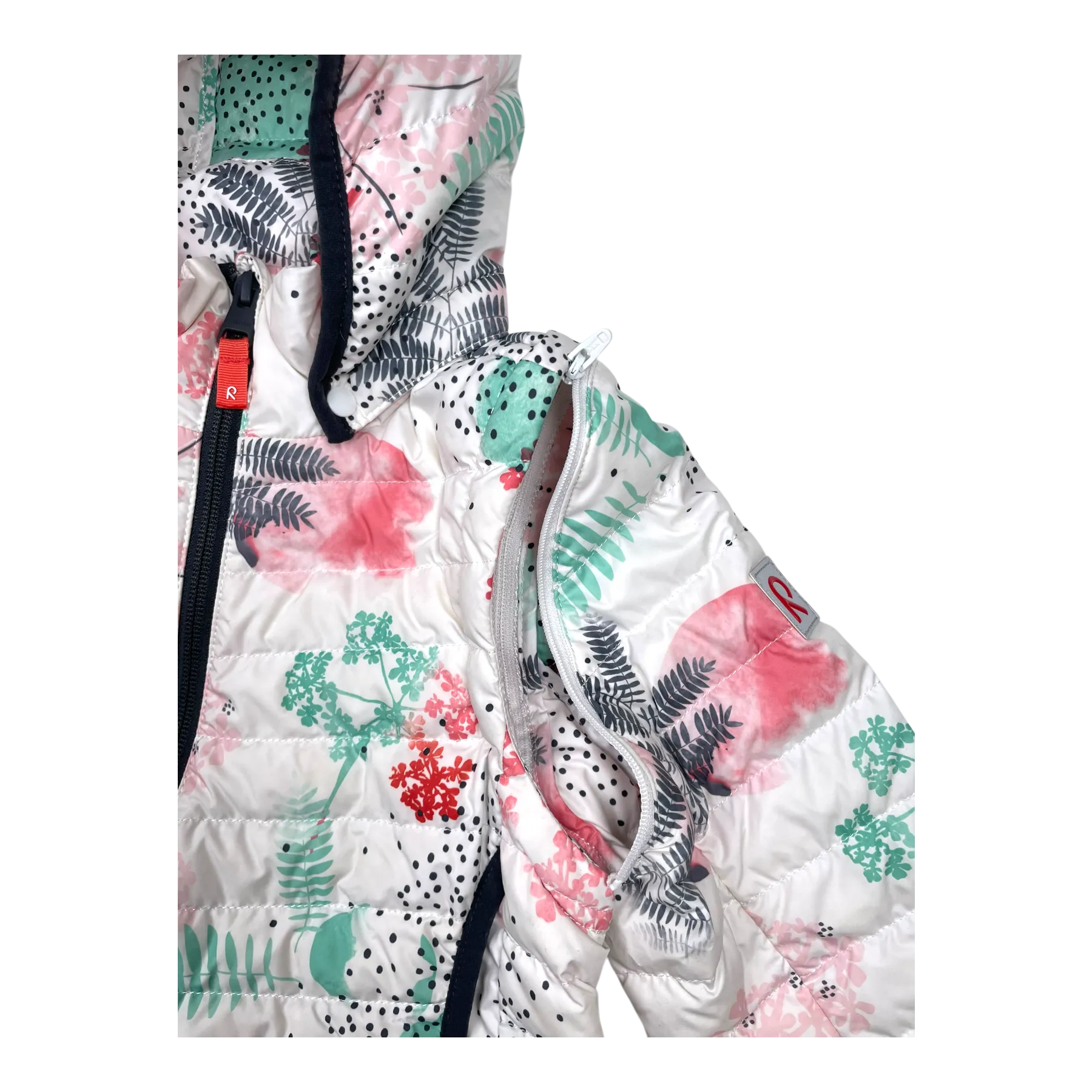 Reima float down jacket, multicolor | 110cm